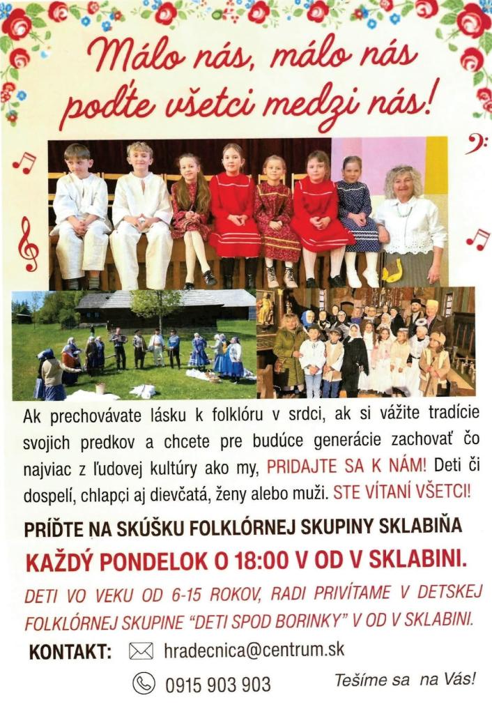 pozvánka na nábor nových členov